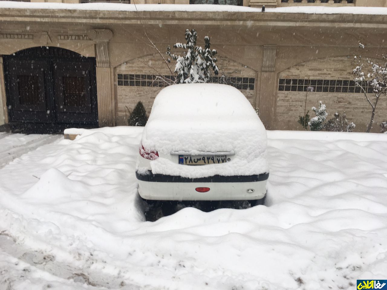 گزارش تصويري؛تهران در برف/اختصاصي شفاآنلاين