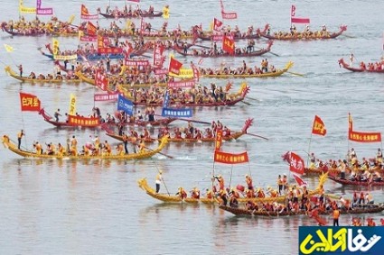 جشنواره قایق اژد‌ها در چین /تصاویر