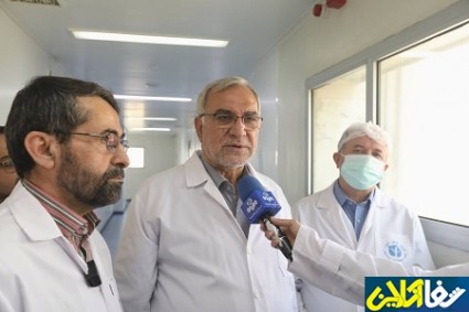 بازدید وزیر بهداشت از مجتمع تولیدی, تحقیقاتی انستیتو پاستور کرج / عکس