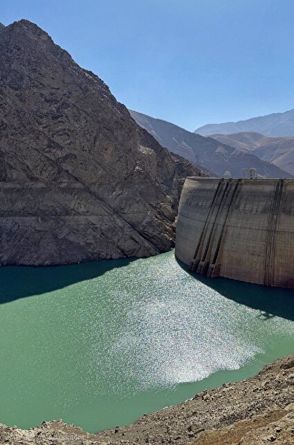 اولین جمعه آبان؛ تصویری هولناک از سد کرج /تصاویر