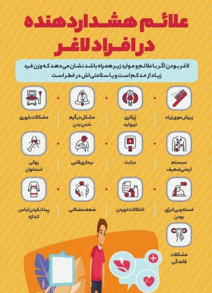 آیا لاغر بودن نشانه سلامتی است؟