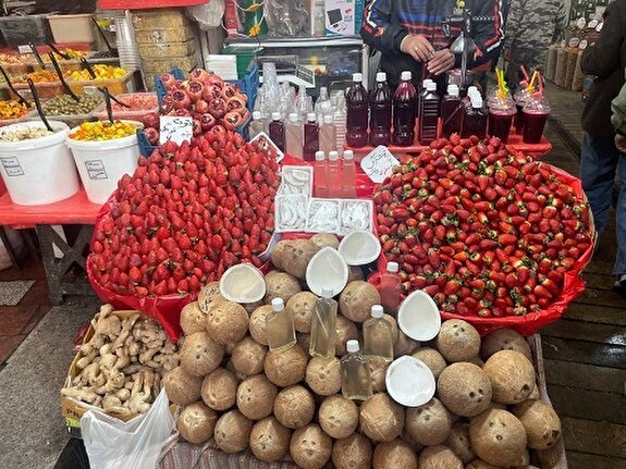 بازار تجریش در نخستین روزهای زمستان/گزارش تصویری اختصاصی