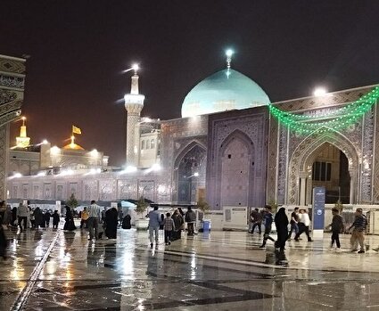 بارش رحمت الهی در حرم رضوی /فیلم اختصاصی شفا آنلاین