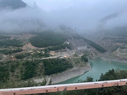 جاده زیبای چالوس در مه/گزارش تصویری اختصاصی