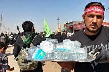 ضرورت مصرف آب بسته‌بندی در پیاده‌روی اربعین