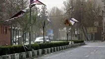 باران سیل آسا در چالوس/فیلم