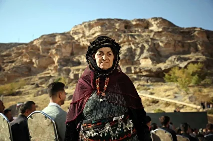 مهرجشن مهرگان در غار کرفتو دیواندره /تصاویر