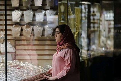 تصاویر رسانه خارجی از بازار طلای تهران /تصاویر