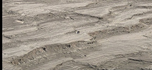 آخرین رمق‌های دریاچه سد کرج/تصاویر