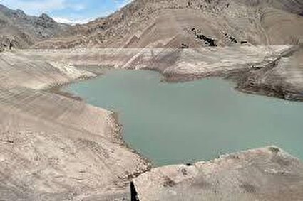 وضعیت هولناک سد کرج در مقایسه با پارسال /تصاویر