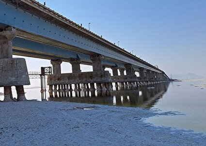«دریاچه ارومیه» دیگر دریاچه نیست! /تصاویر