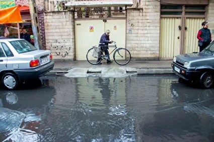 بارش باران در تبریز /تصاویر