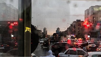 باد و باران در نقاط مختلف کشور