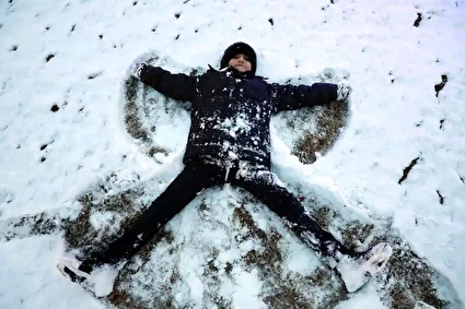 تصاویر؛ بارش برف پاییزی در اهر