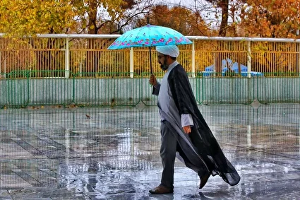 قرارِ باران در قم /تصاویر