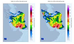 موج بعدی بارش‌ها از راه می‌رسد +نقشه