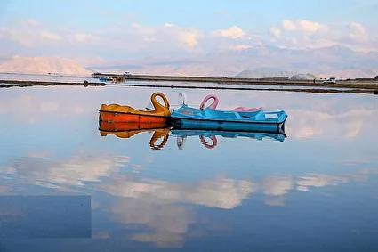 تالاب مهارلو دوباره جان گرفت /تصاویر